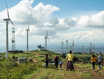Adobe Stock Windmills in Nairobi Town Kenya