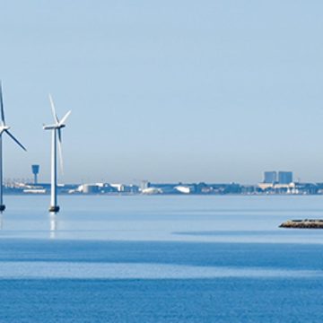 Adobe Stock Offshore wind turbines on the coast of Copenhagen