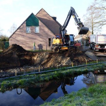 Ontgraving voor helofytenfilter foto Deltares klein
