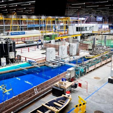 Lock facility header
