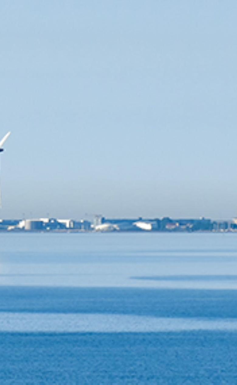 Adobe Stock Offshore wind turbines on the coast of Copenhagen