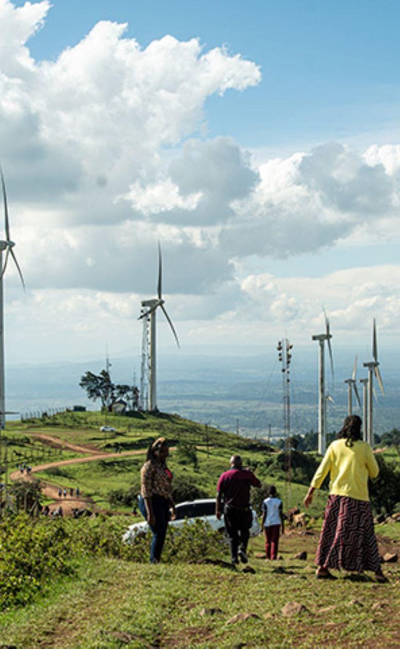 Adobe Stock Windmills in Nairobi Town Kenya