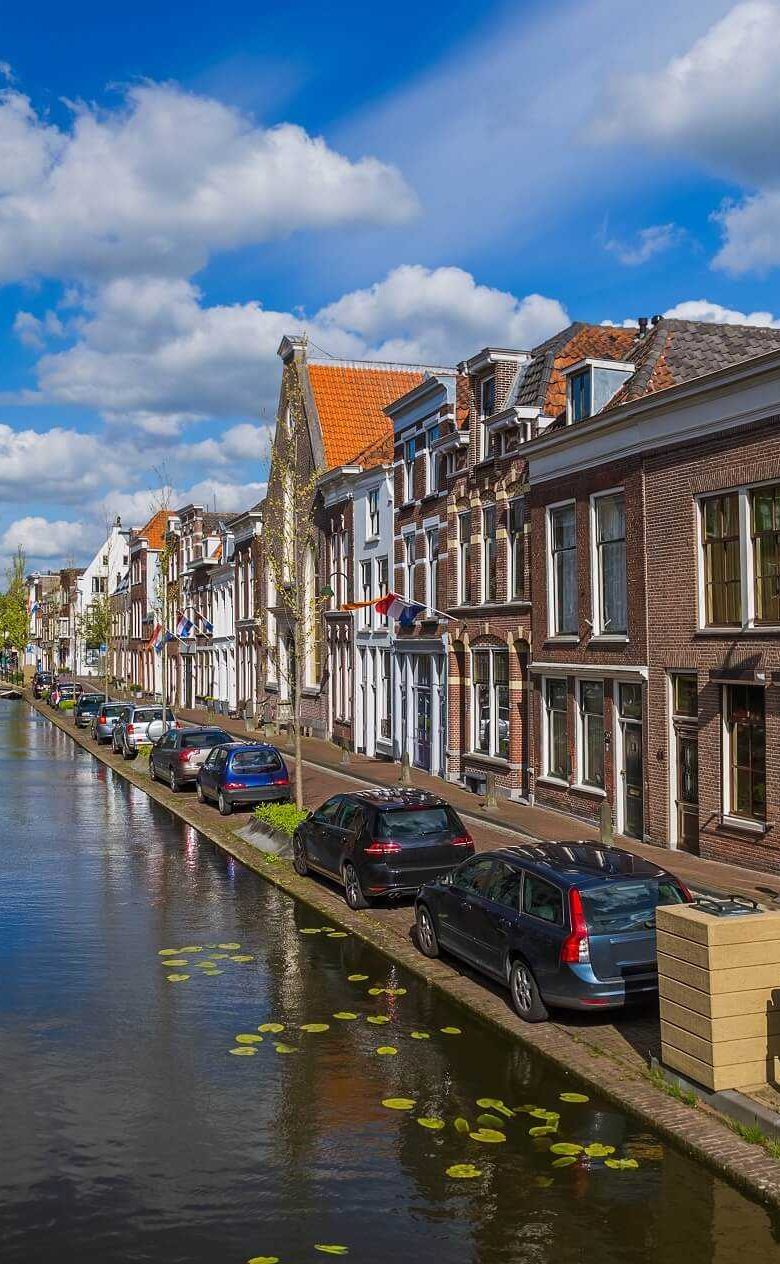Gouda cityscape infrastructure