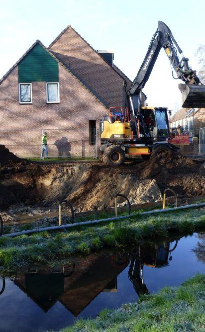 Ontgraving voor helofytenfilter foto Deltares klein