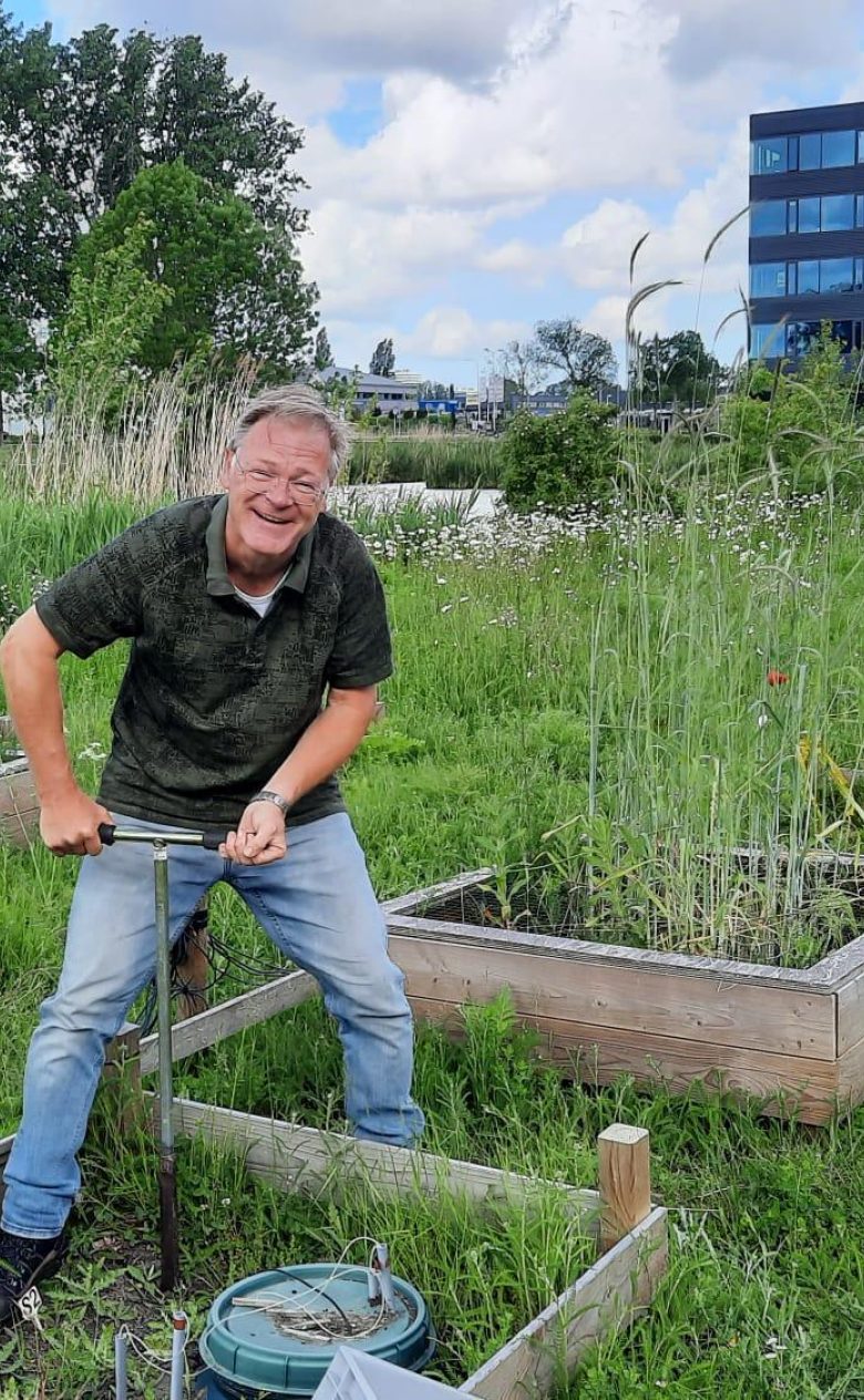 Jos vink in olivijnvelden