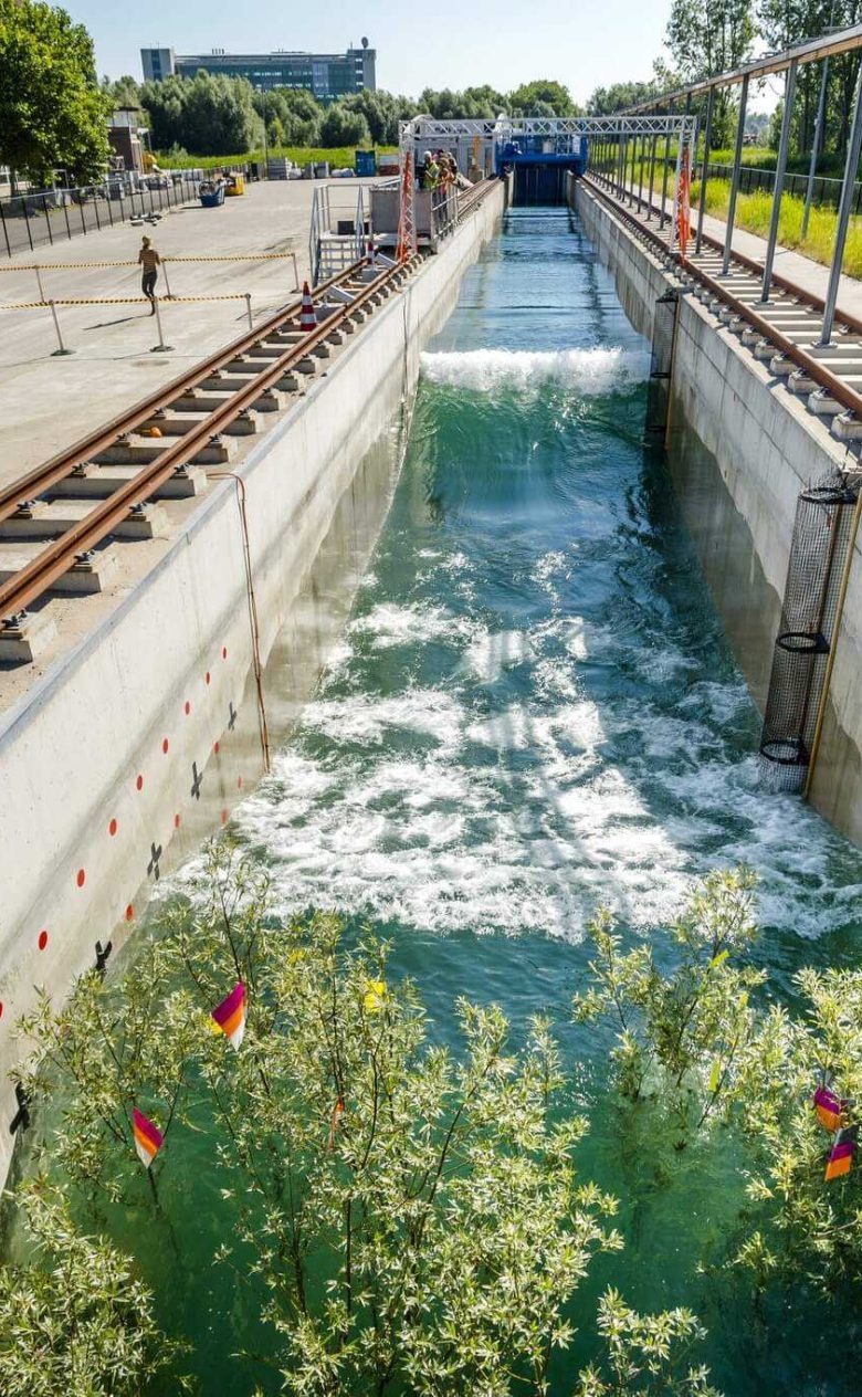 Waves Deltares delta flume