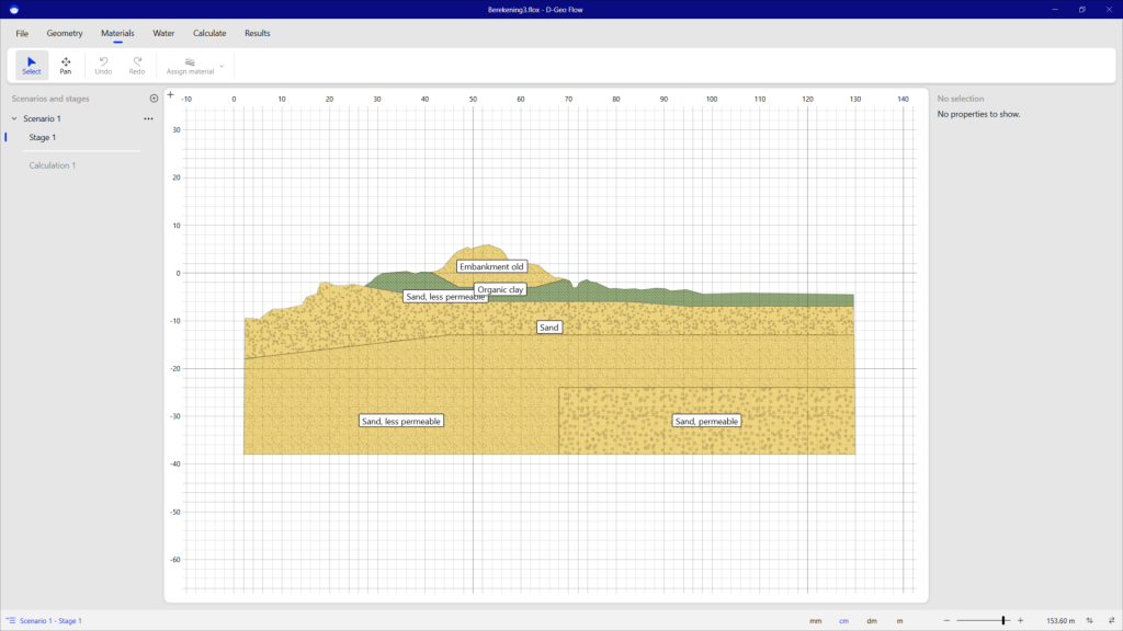 materials D-Geo Flow