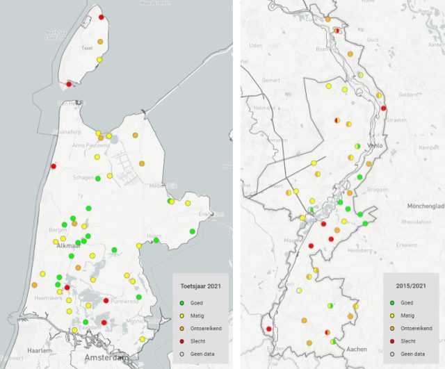 Toestand per waterlichaam per waterbeheerder