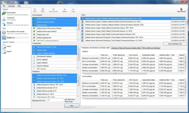 running 05 multiple scenario combinations