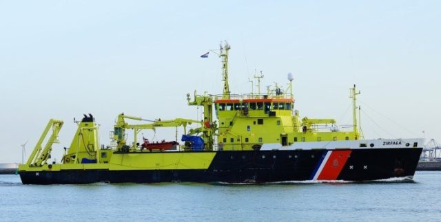 Zirfae onderzoeksschip RWS