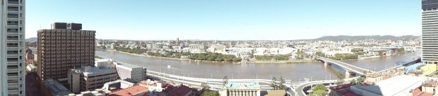 Brisbane river panorama