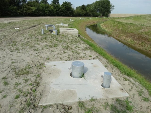 een unieke kwelvoorziening op de rand van de polder en het nieuwe getijdegebied