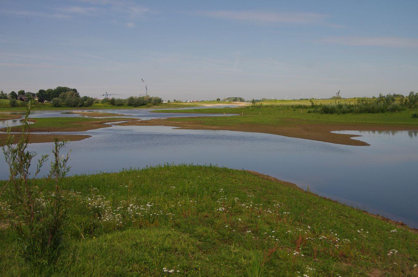 Nevengeul houdt water langer vast (project Merlin)