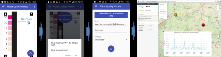 Screenshot NitraatApp