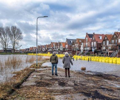 Volendam nieuwjaar hoogwater 3 Raymond Rutting website